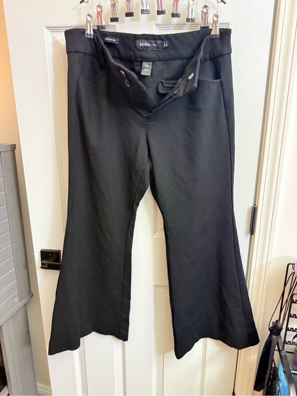 Torrid Studio M Black Flared Dress Pants